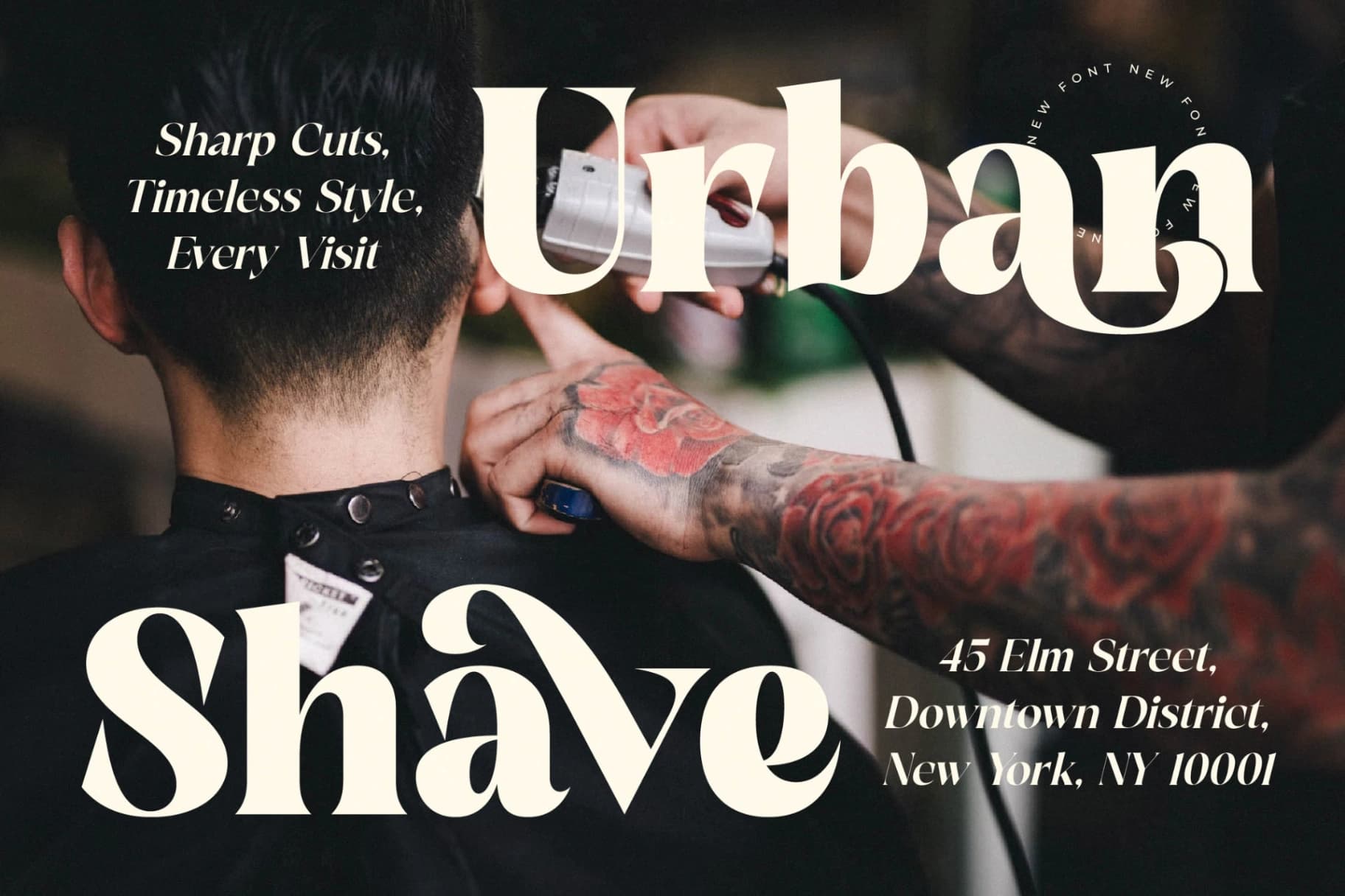 Preview 5 for Bugeta Dream - New Modern Bold Serif