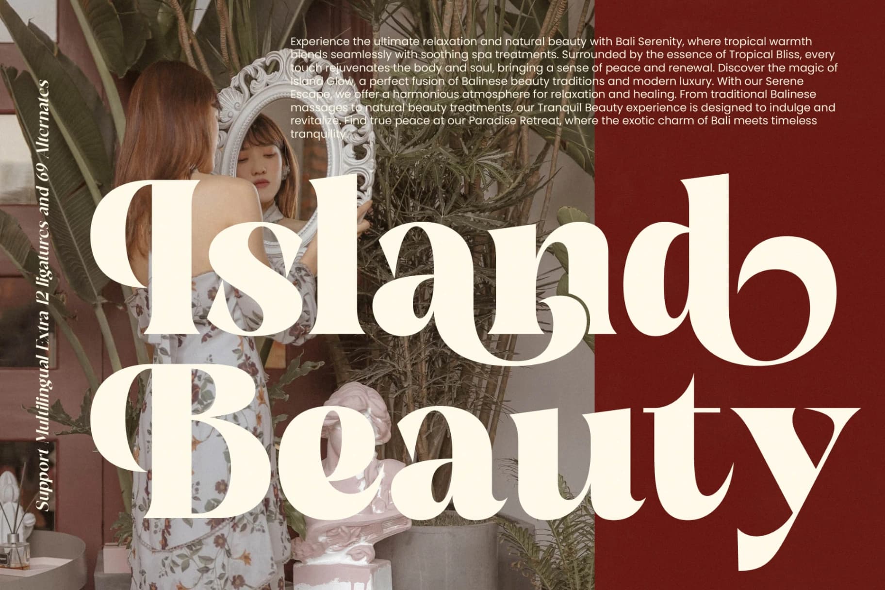Preview 10 for Bugeta Dream - New Modern Bold Serif