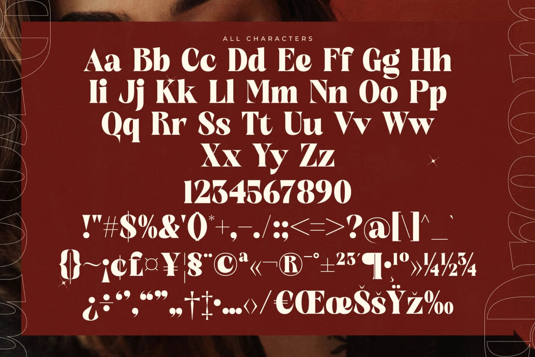 Preview 18 for Bugeta Dream - New Modern Bold Serif