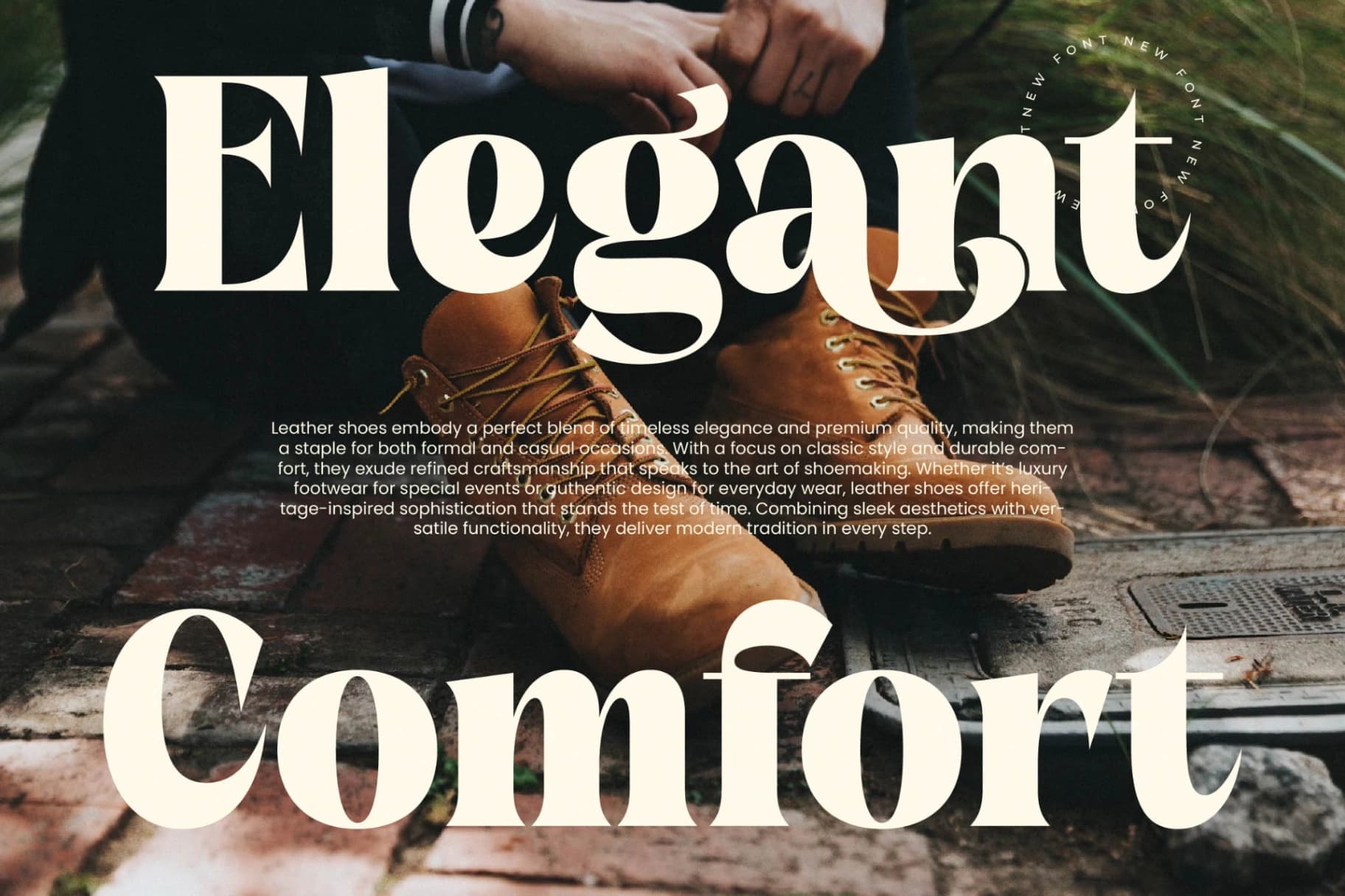 Preview 17 for Bugeta Dream - New Modern Bold Serif