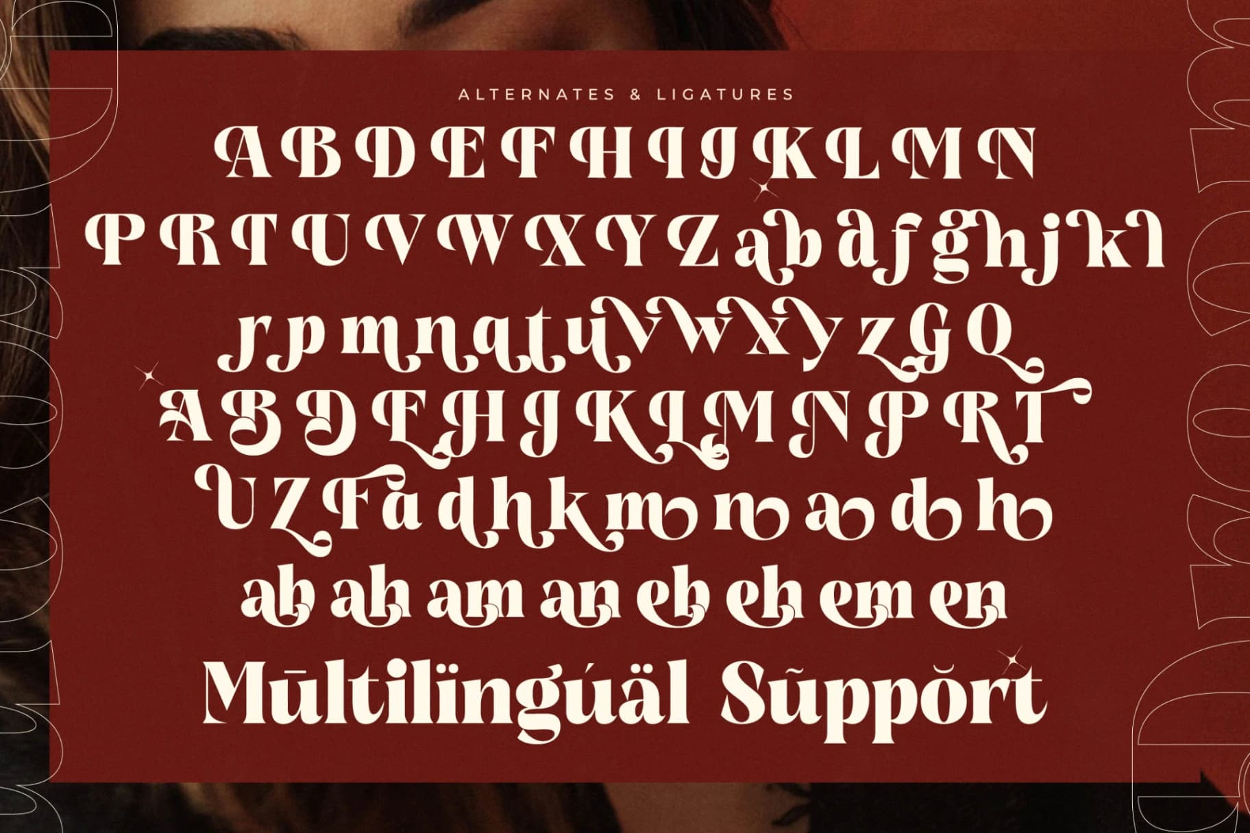 Preview 19 for Bugeta Dream - New Modern Bold Serif