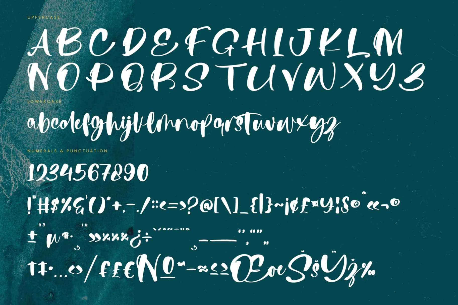 Preview 18 for Refresh Youter - Bold Handwritten Font