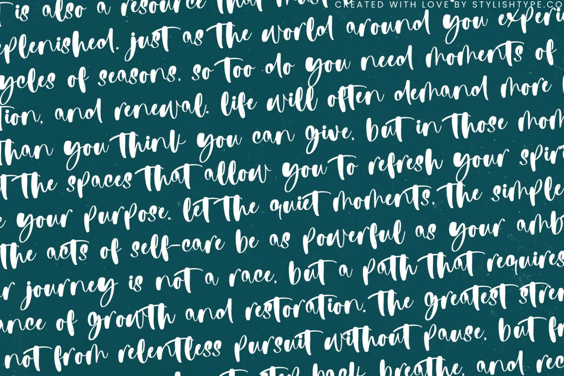Preview 16 for Refresh Youter - Bold Handwritten Font