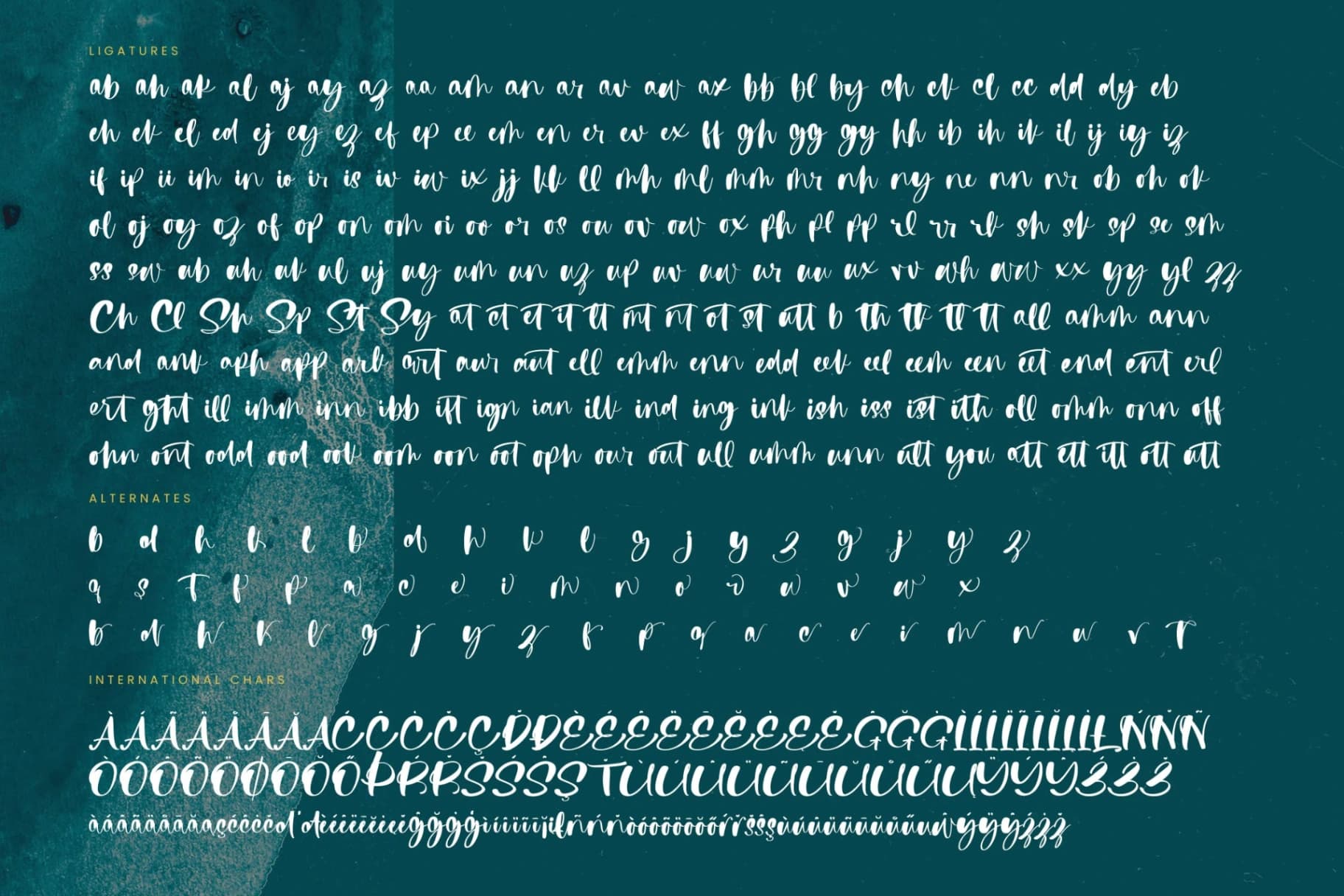 Preview 19 for Refresh Youter - Bold Handwritten Font