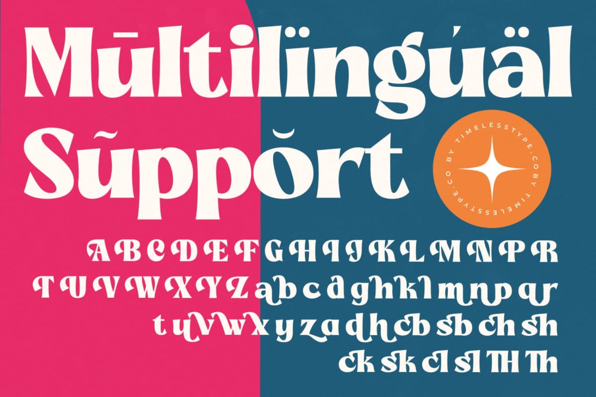 Briegal - New Modern Bold Serif font preview 18