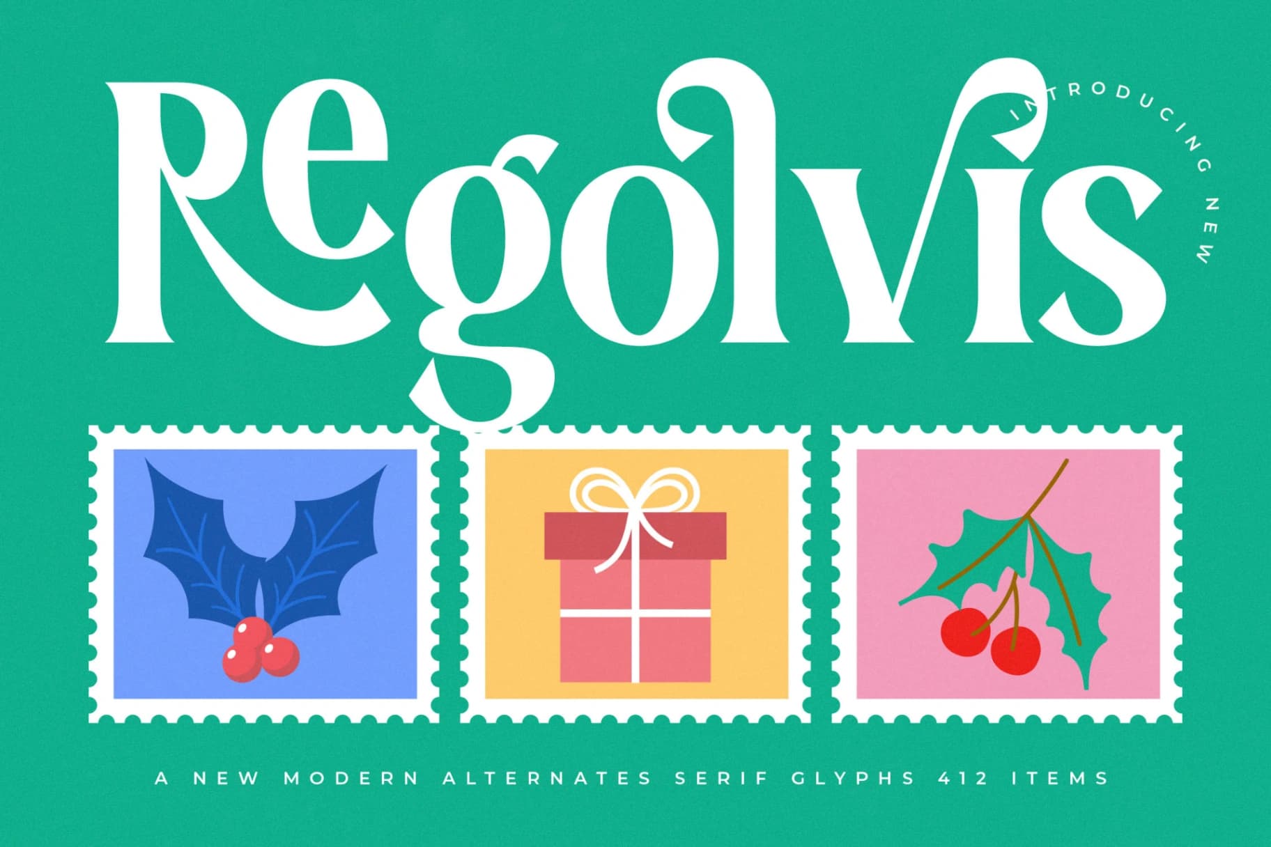 Preview 1 for Regolvis - Modern Alternates Serif