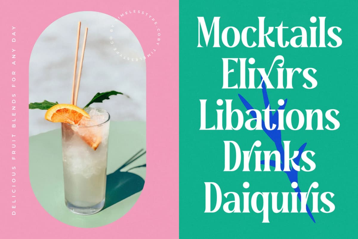 Regolvis - Modern Alternates Serif font preview 5