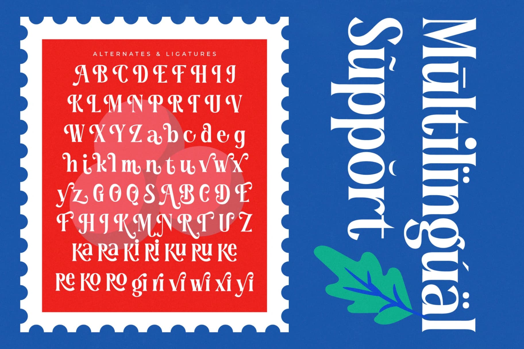 Preview 19 for Regolvis - Modern Alternates Serif