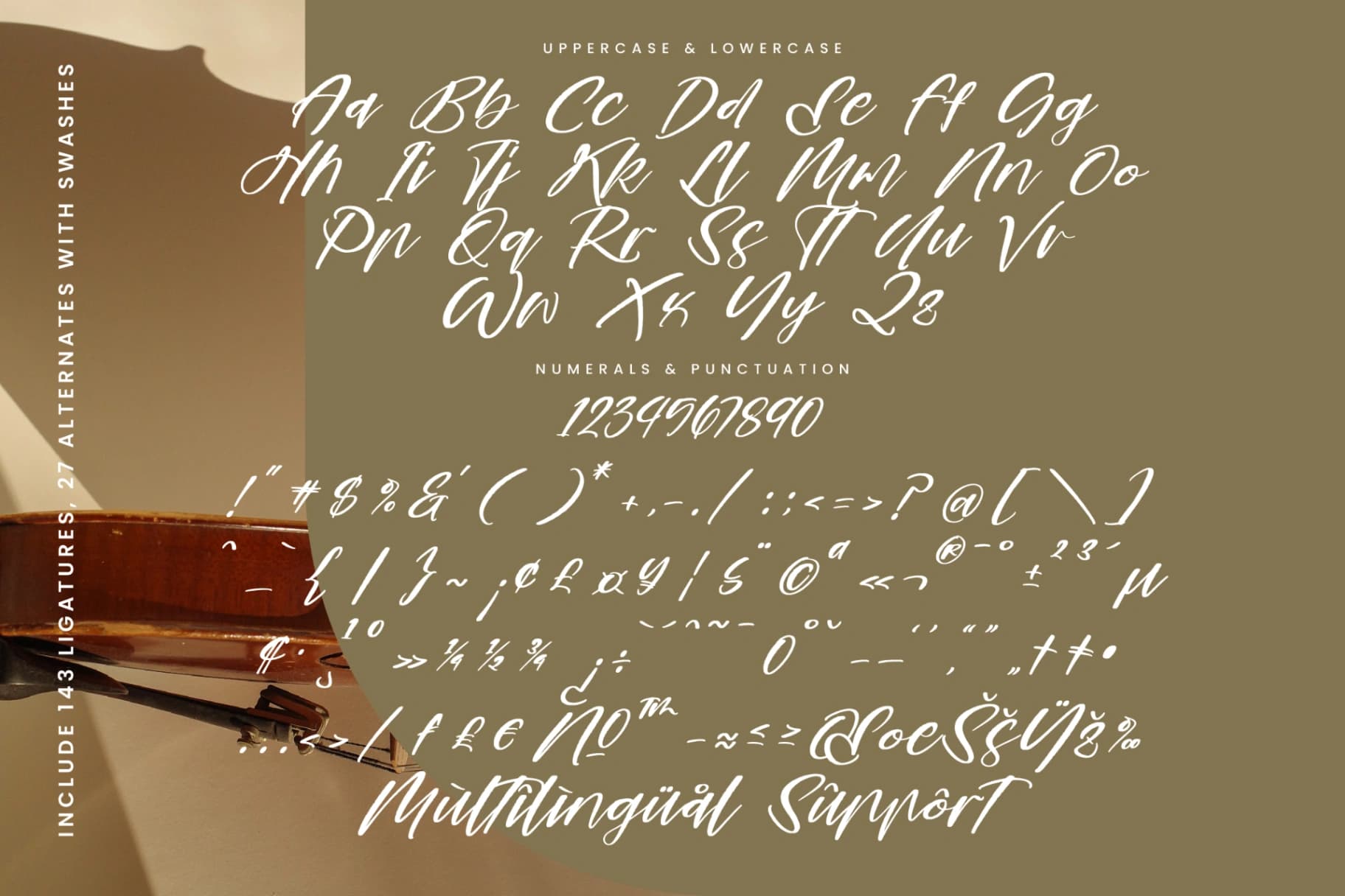 Preview 18 for Romantic Mastery - Modern Brush Script Font