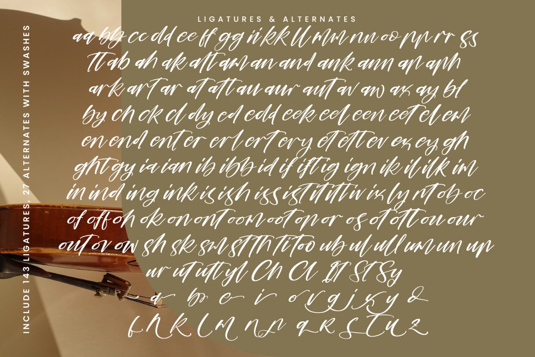 Preview 19 for Romantic Mastery - Modern Brush Script Font