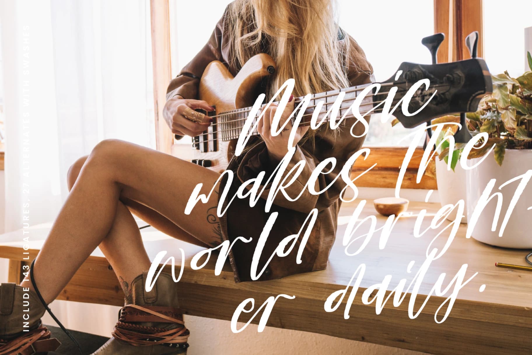 Preview 7 for Romantic Mastery - Modern Brush Script Font