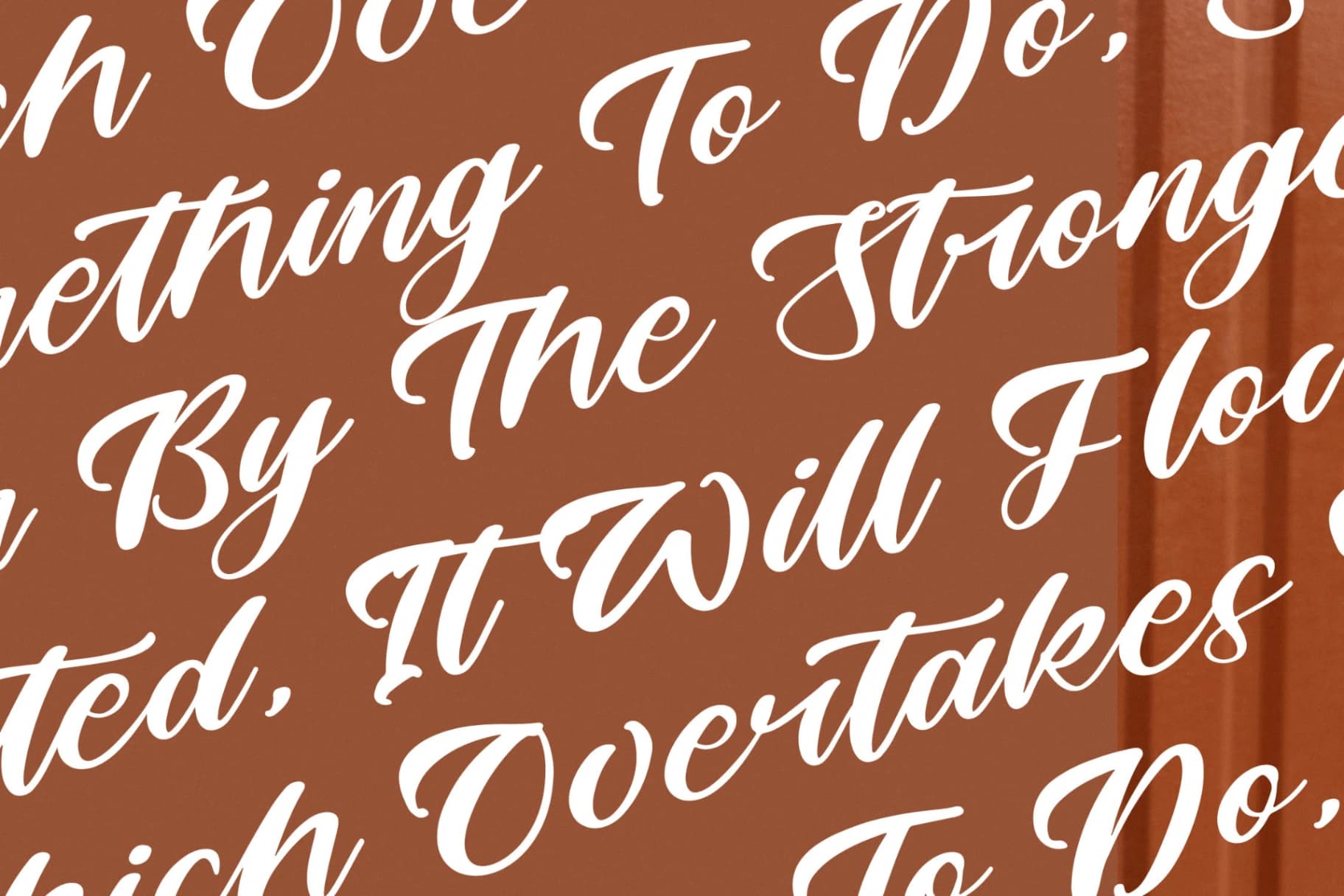 Preview 9 for Birdsta Creamy - Bold Calligraphy Script Font