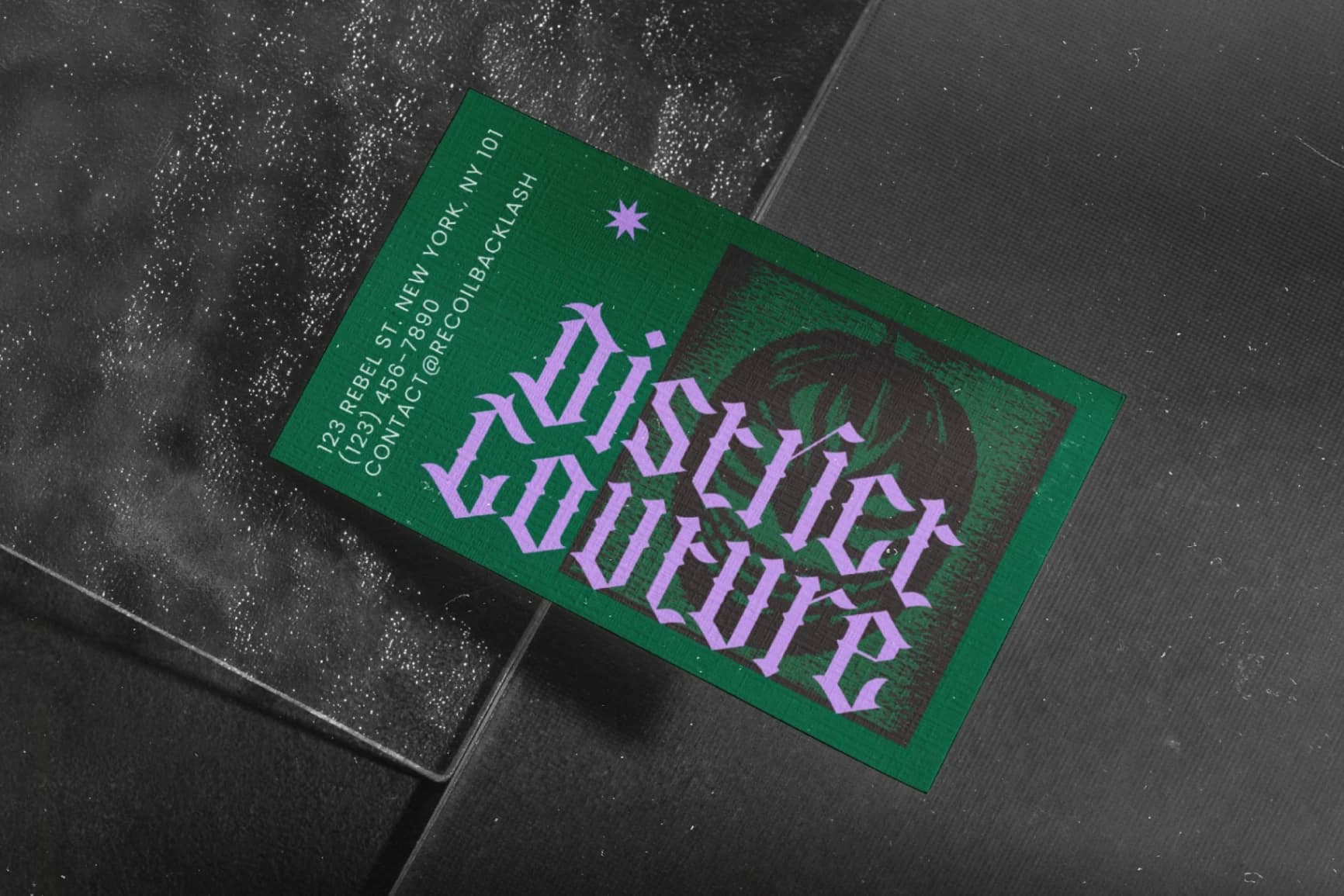 Preview 7 for Recoil Backlash - Stylish Blacklatter Font