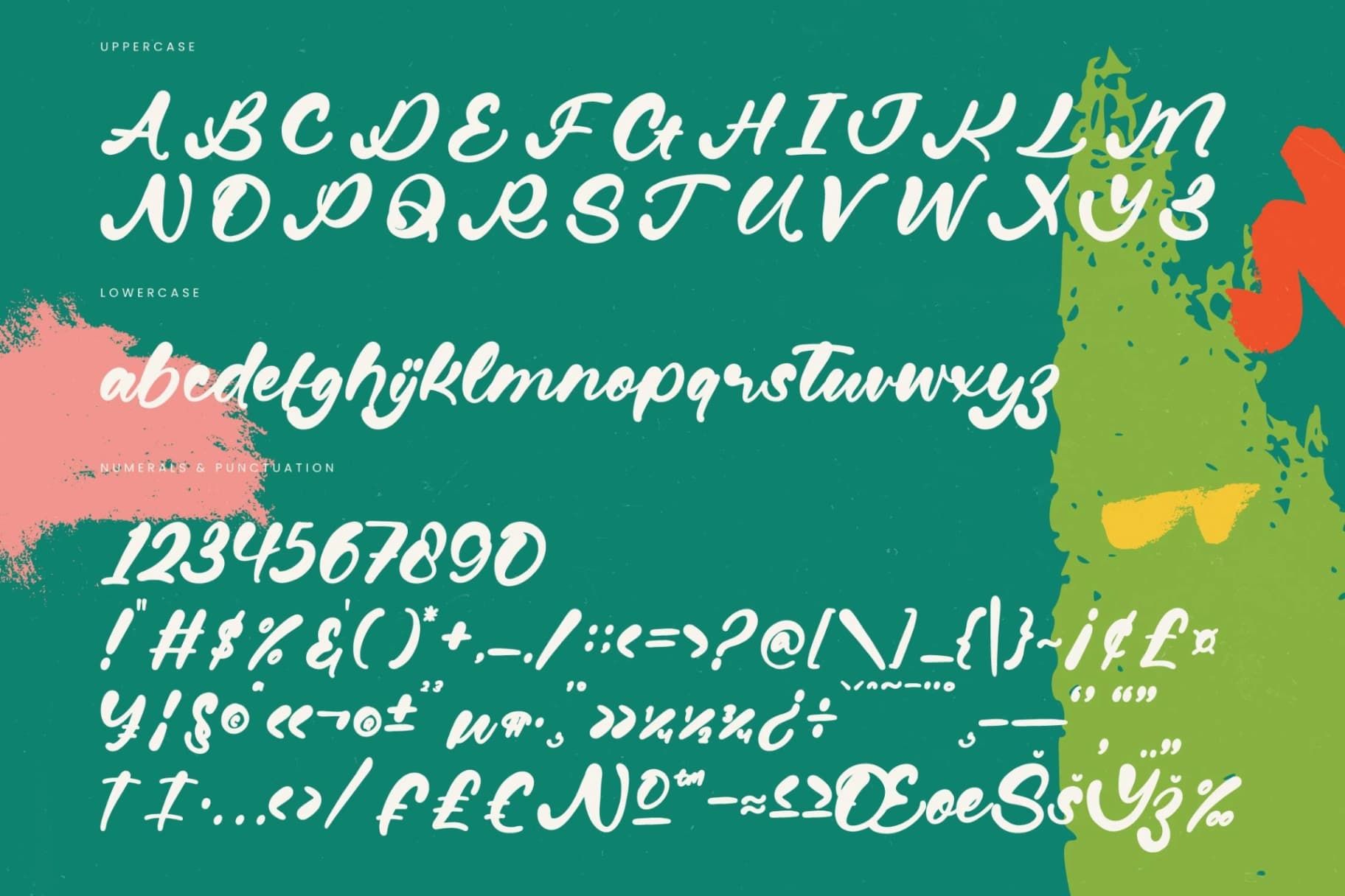 Preview 18 for Bluder Quintal - Bold Calligraphy Font