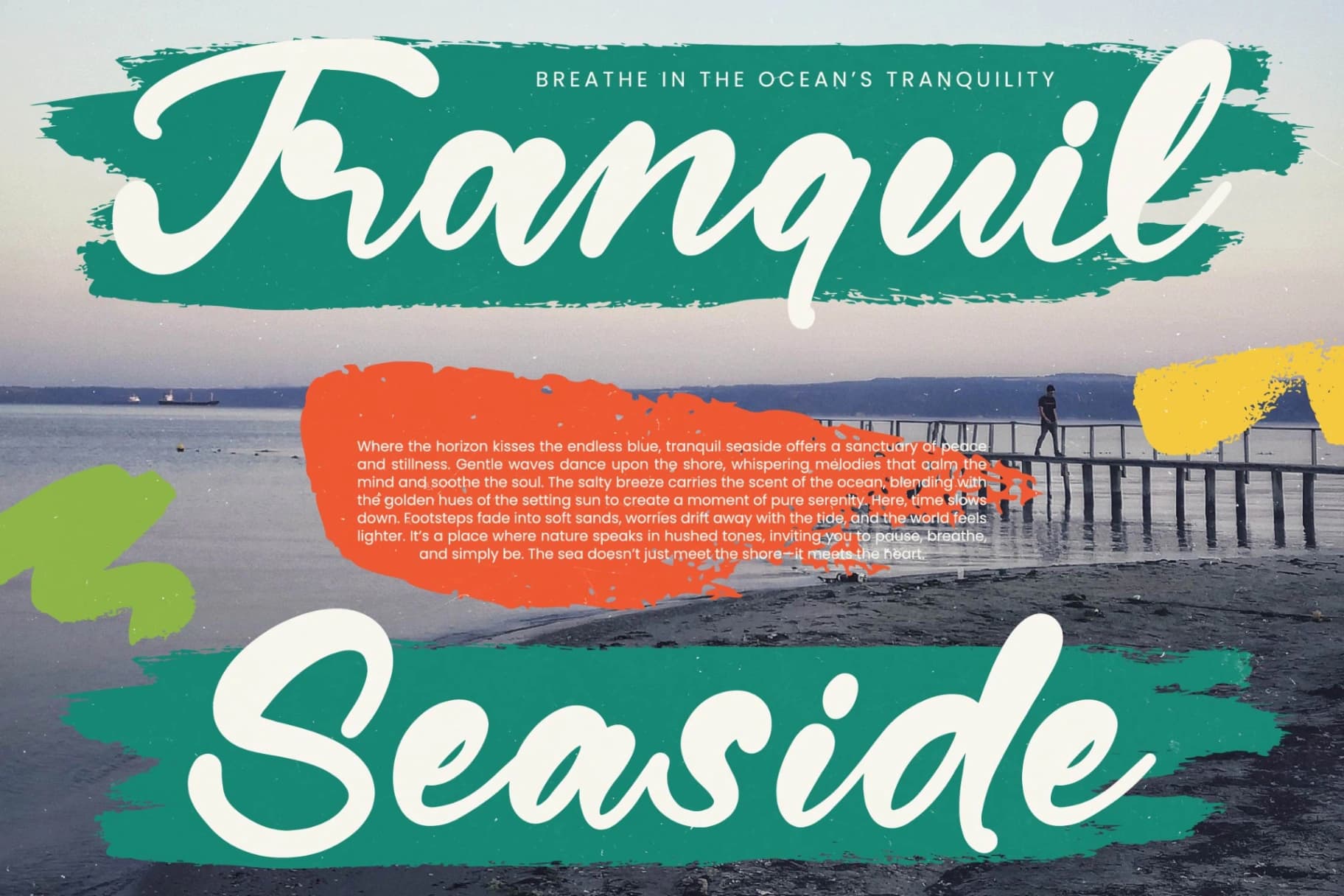 Preview 9 for Bluder Quintal - Bold Calligraphy Font