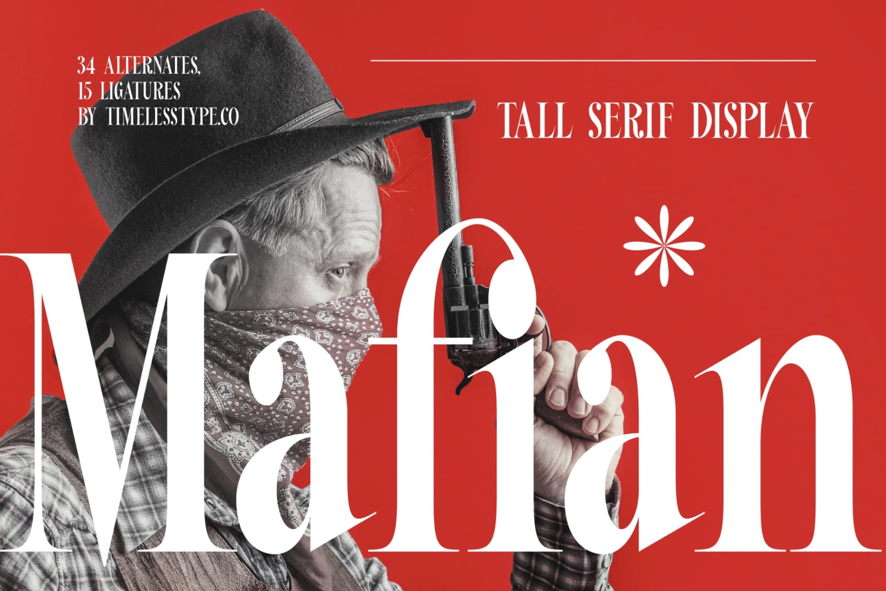 Preview 1 for Mafian - Tall Serif Display