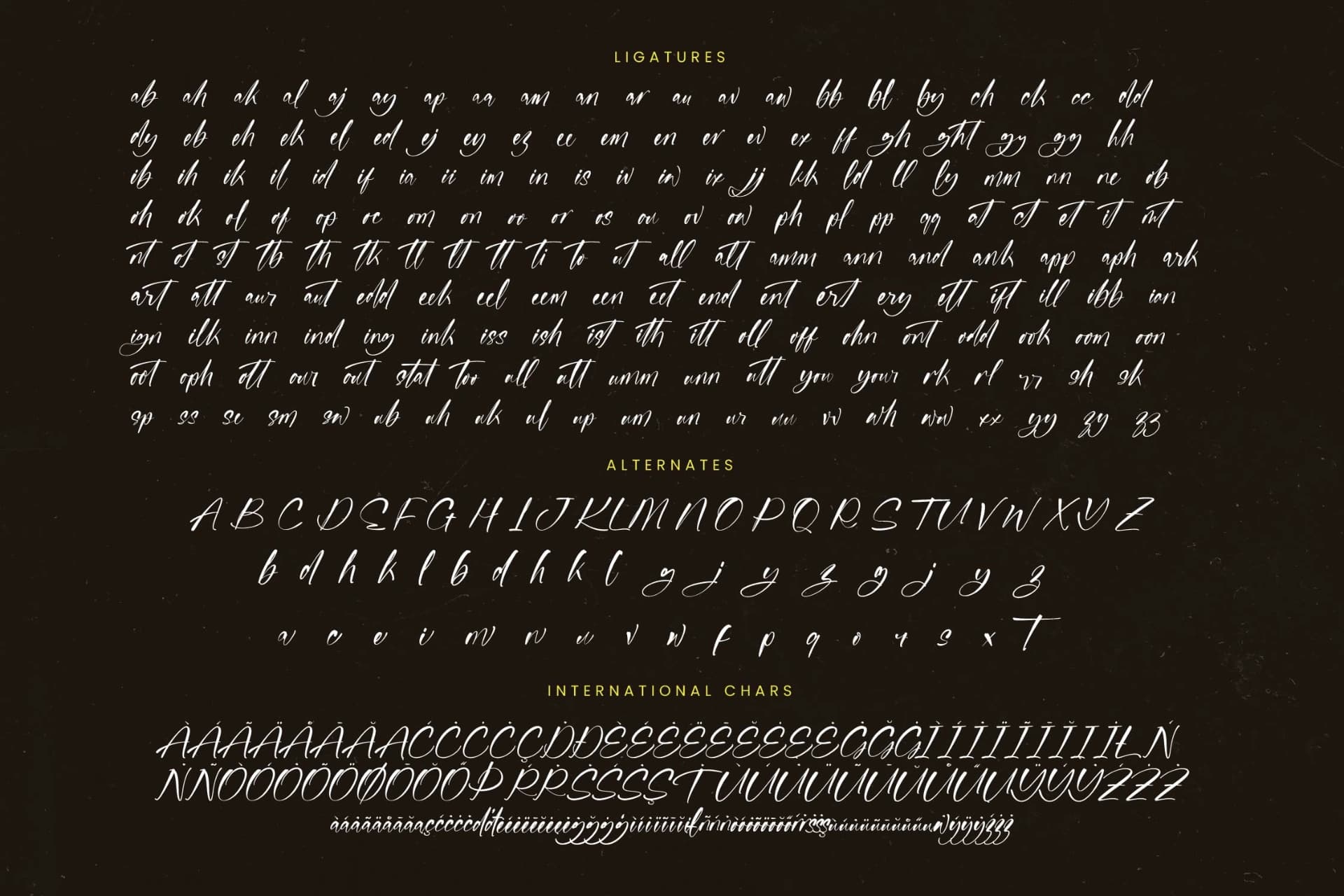 Preview 19 for Mentally Positives - Bold Brush Font