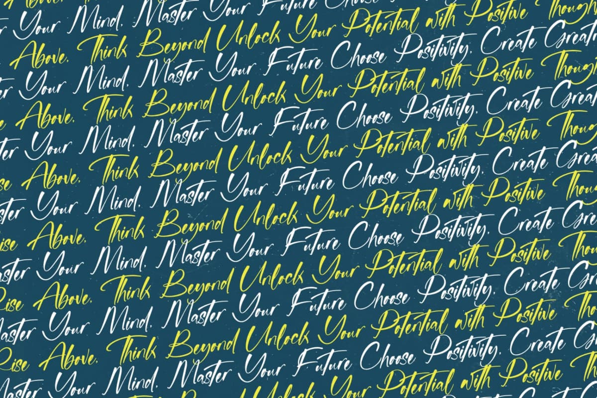 Preview 12 for Mentally Positives - Bold Brush Font