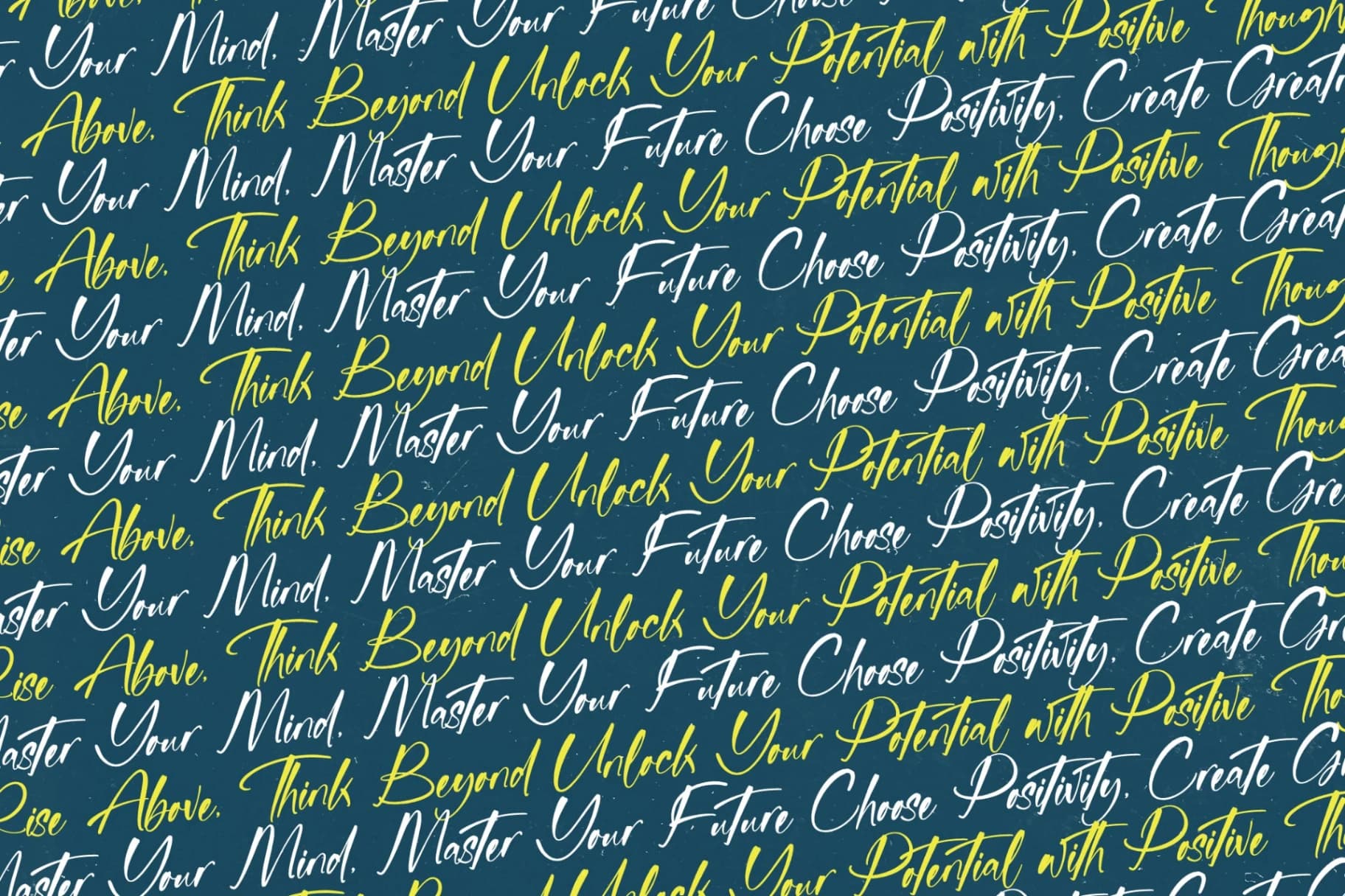 Preview 12 for Mentally Positives - Bold Brush Font