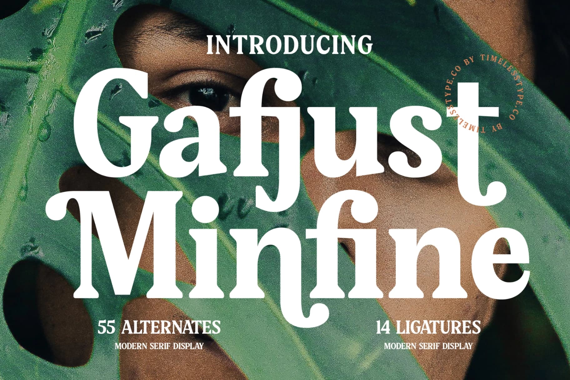 Preview 1 for Gafjust Minfine - Modern Serif Display
