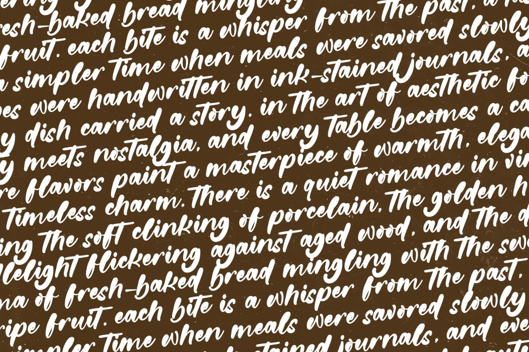 Preview 12 for Gintery Dhump - Bold Calligraphy Font