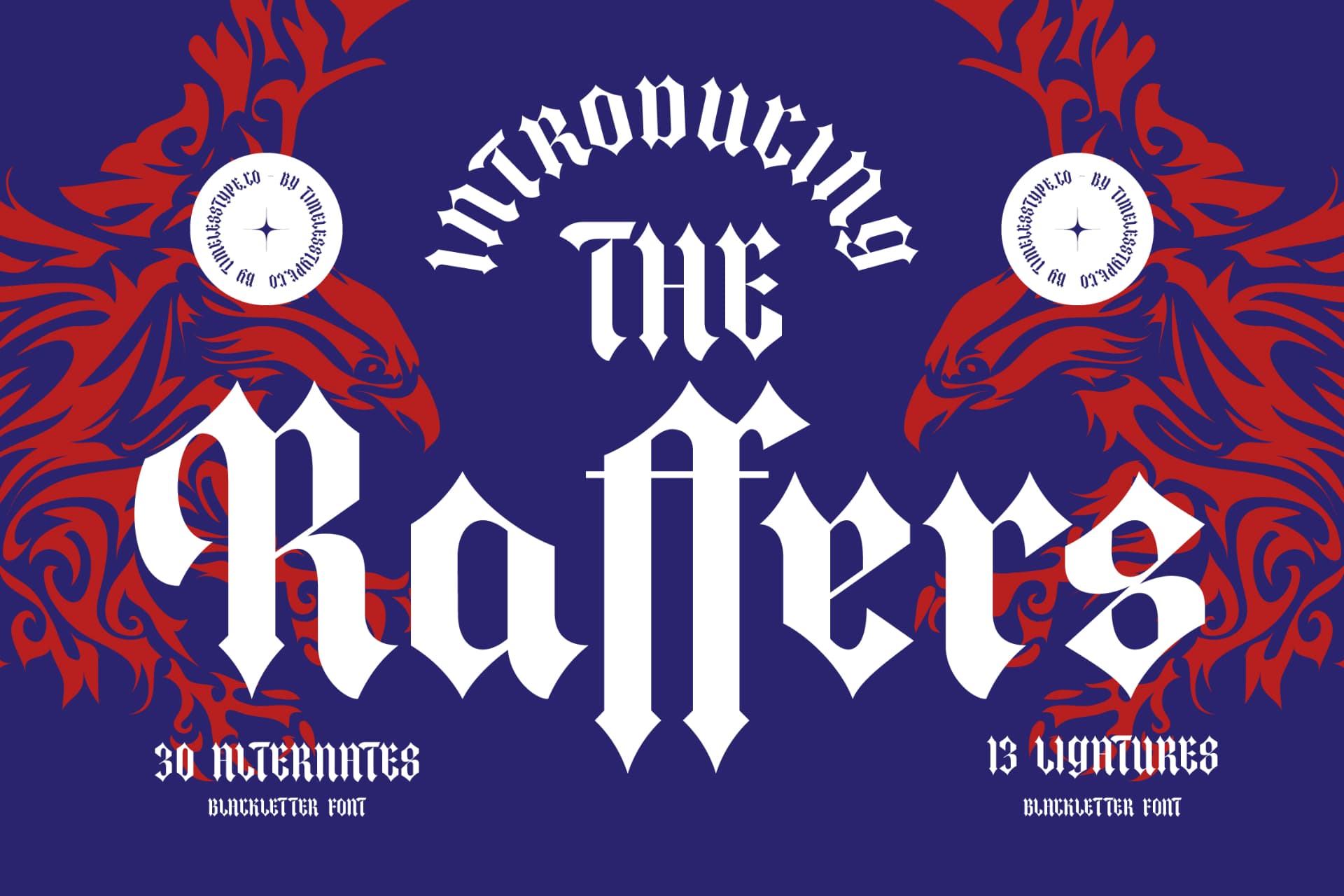 Preview 1 for The Raffers - Blackletter Font