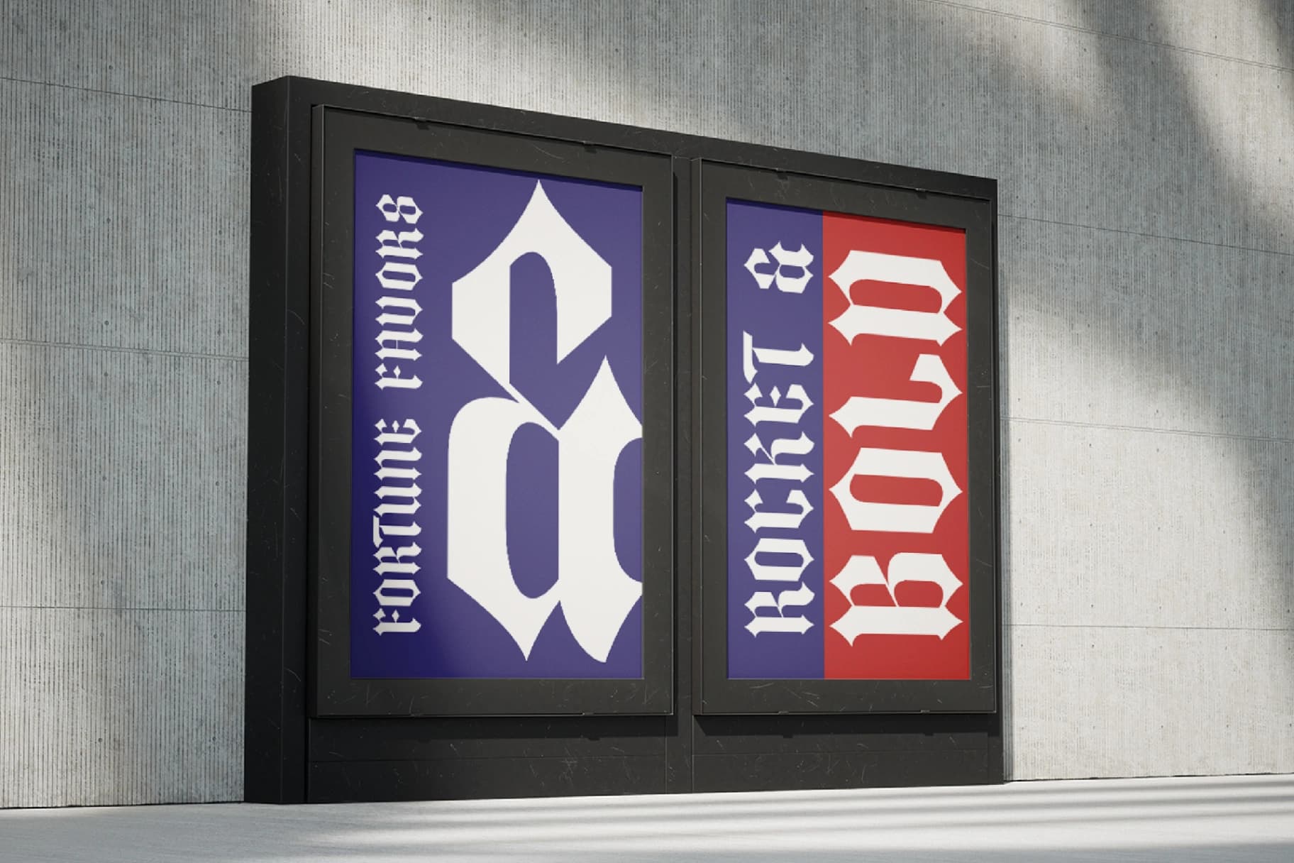 Preview 2 for The Raffers - Blackletter Font