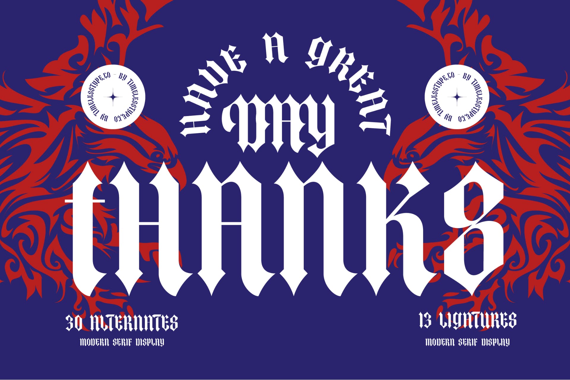 Preview 20 for The Raffers - Blackletter Font