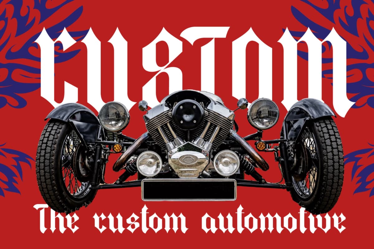 Preview 10 for The Raffers - Blackletter Font