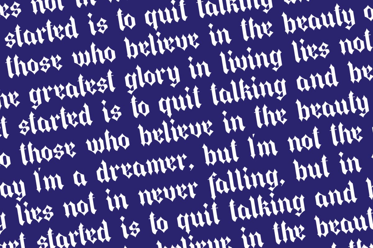 Preview 17 for The Raffers - Blackletter Font
