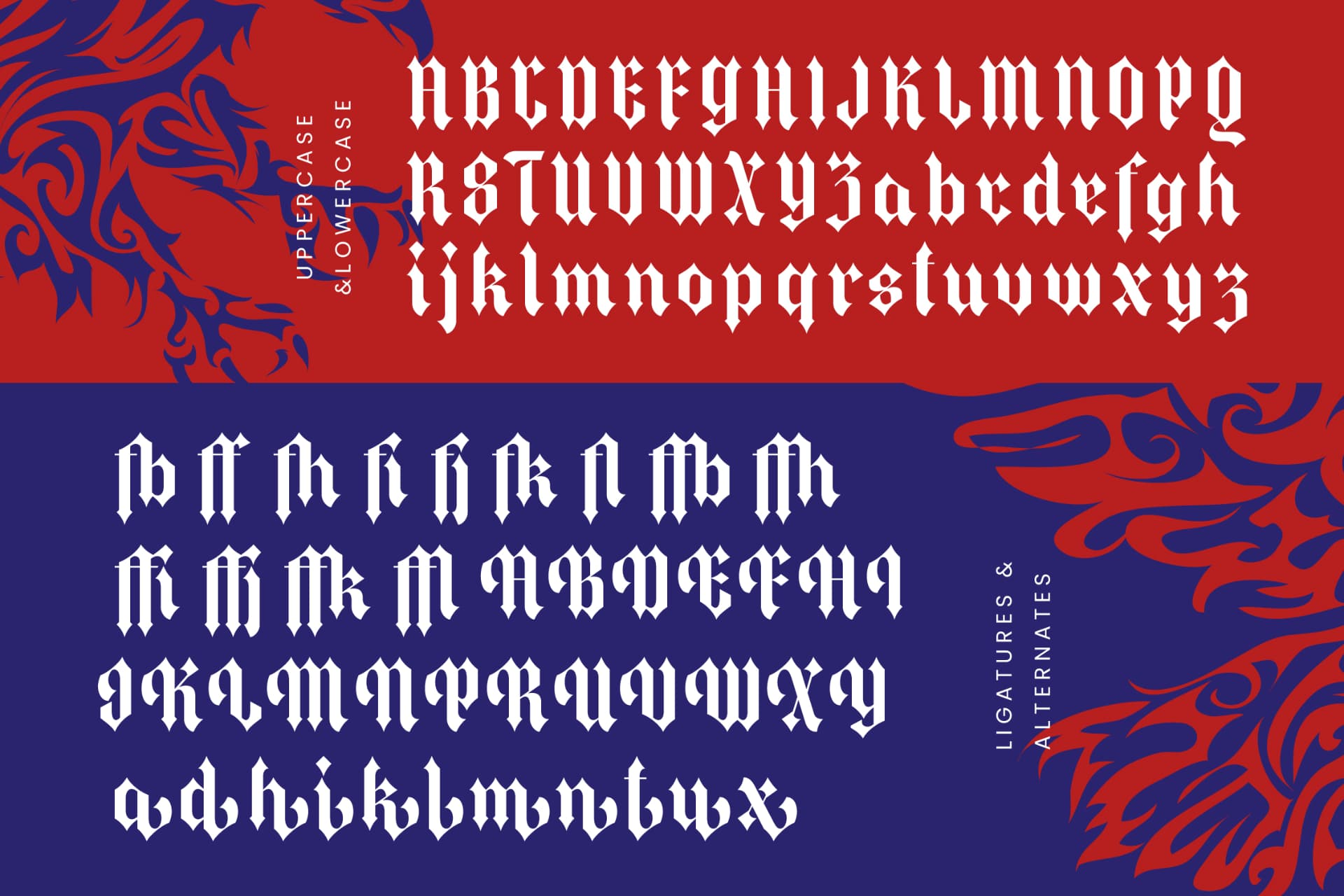 Preview 18 for The Raffers - Blackletter Font