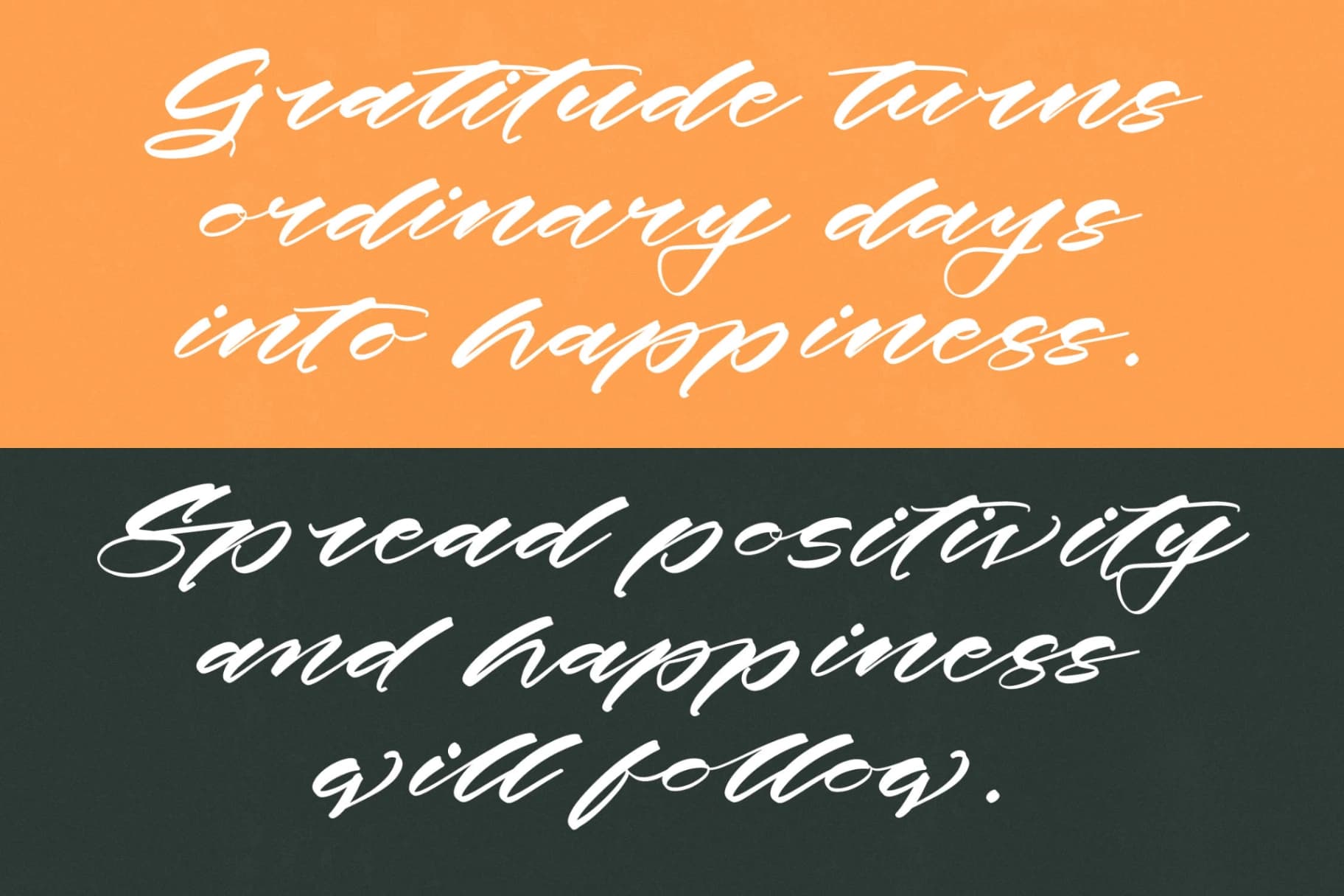 Preview 12 for History Kindes - Modern Calligraphy Script Font