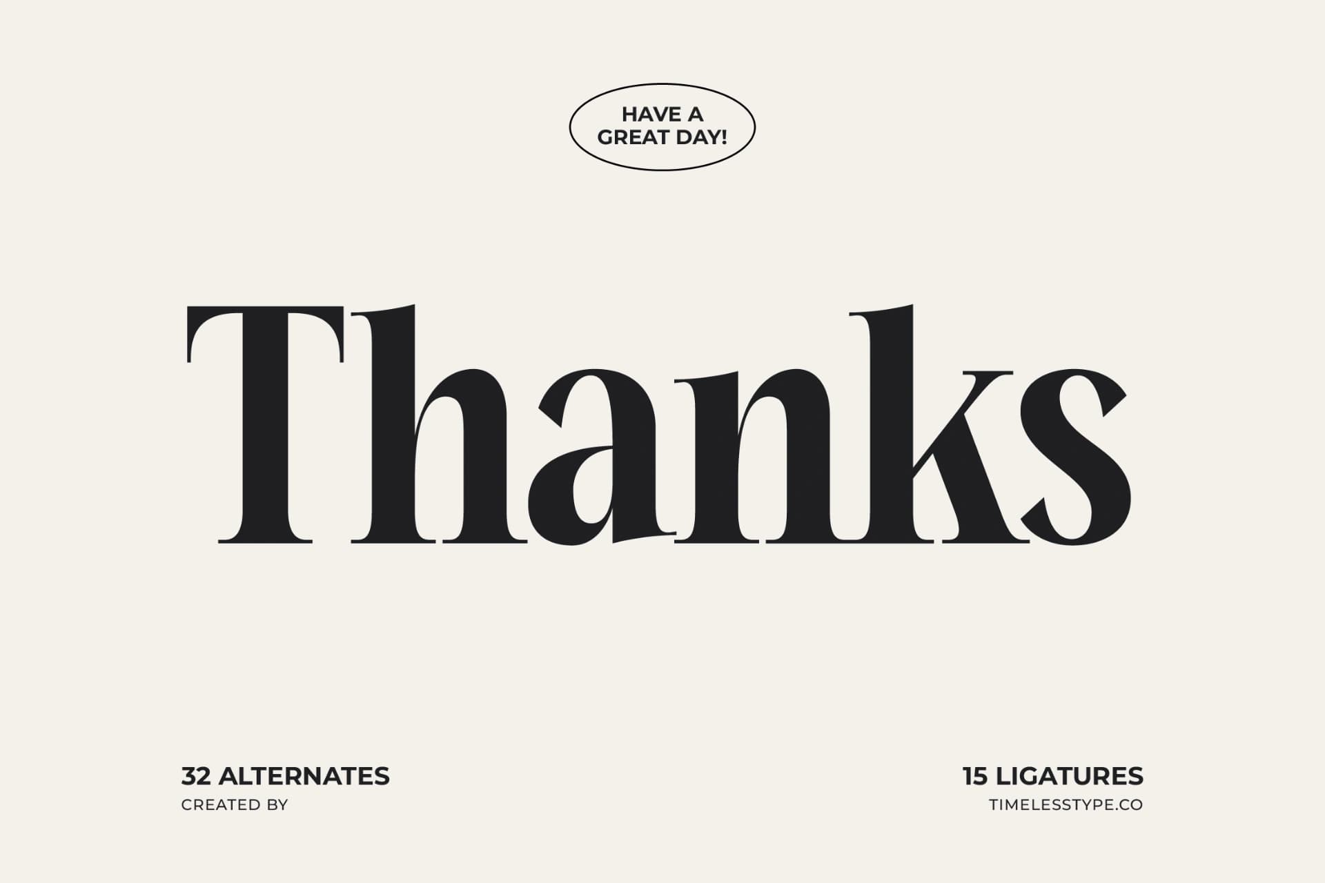 Preview 20 for Mailyo - Modern Serif Font