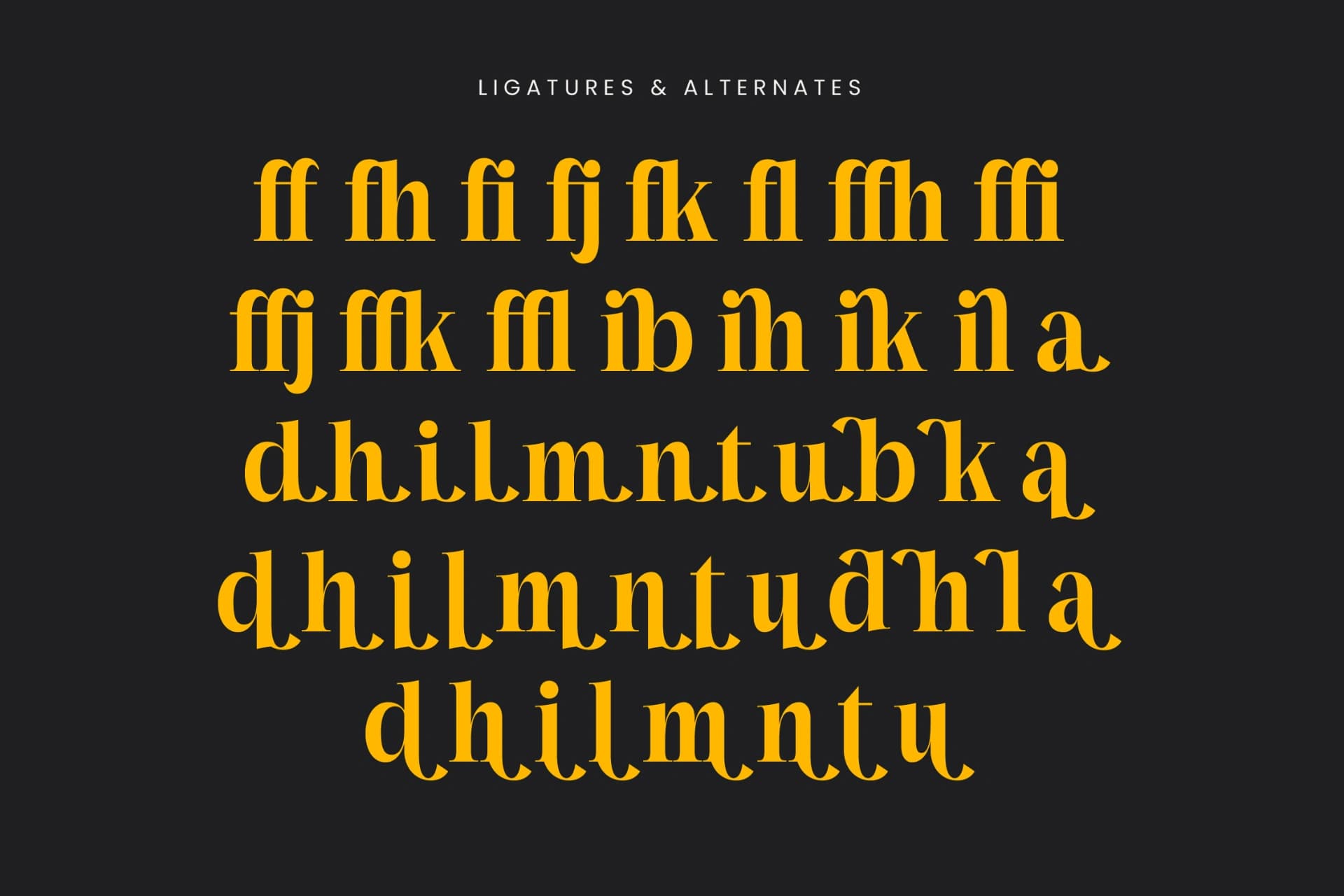 Preview 18 for Mailyo - Modern Serif Font