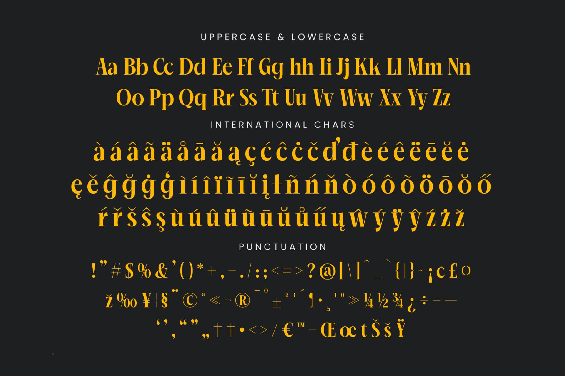 Preview 19 for Mailyo - Modern Serif Font