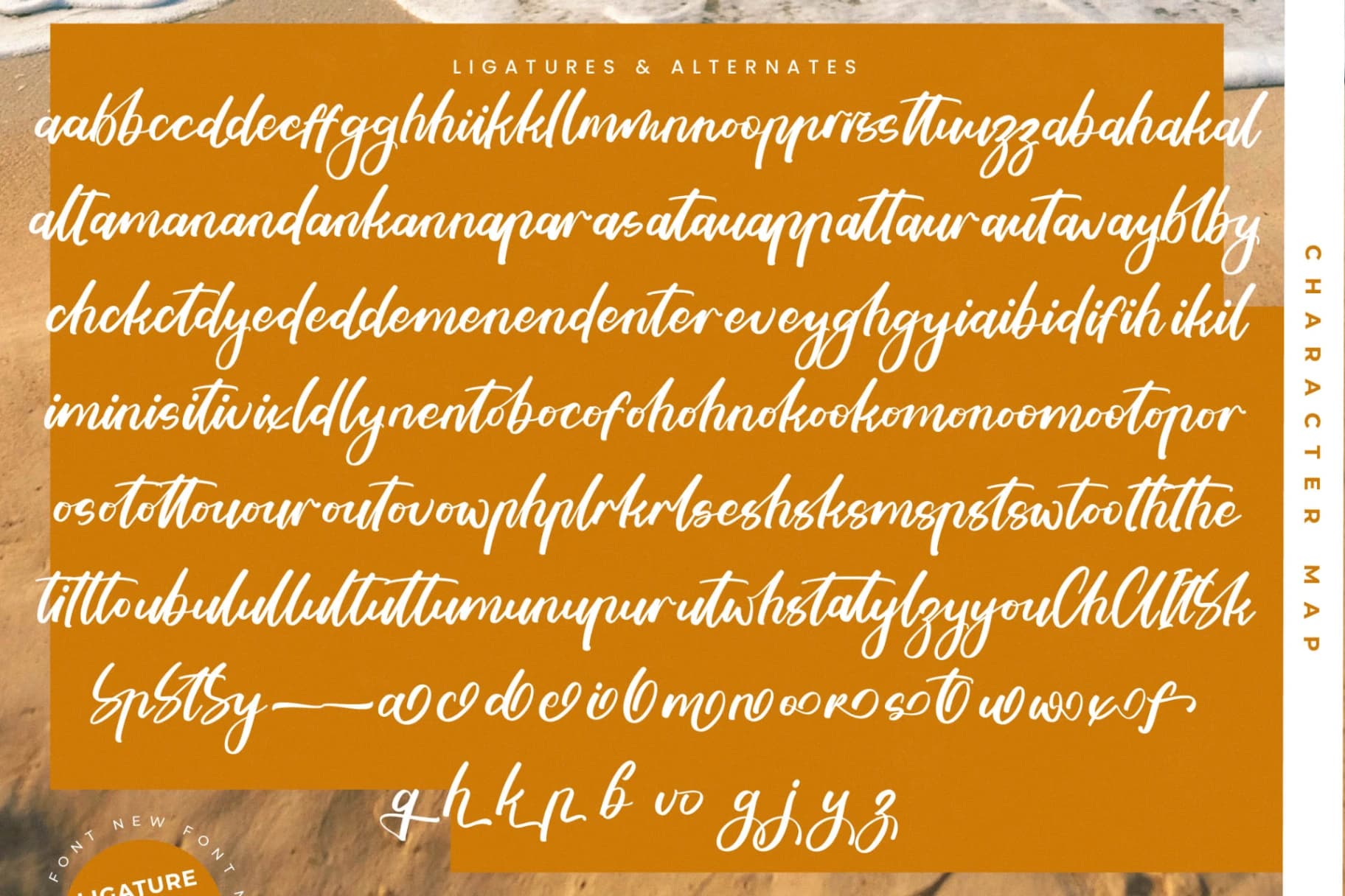 Preview 19 for Tropical Crystals - Bold Calligraphy Font