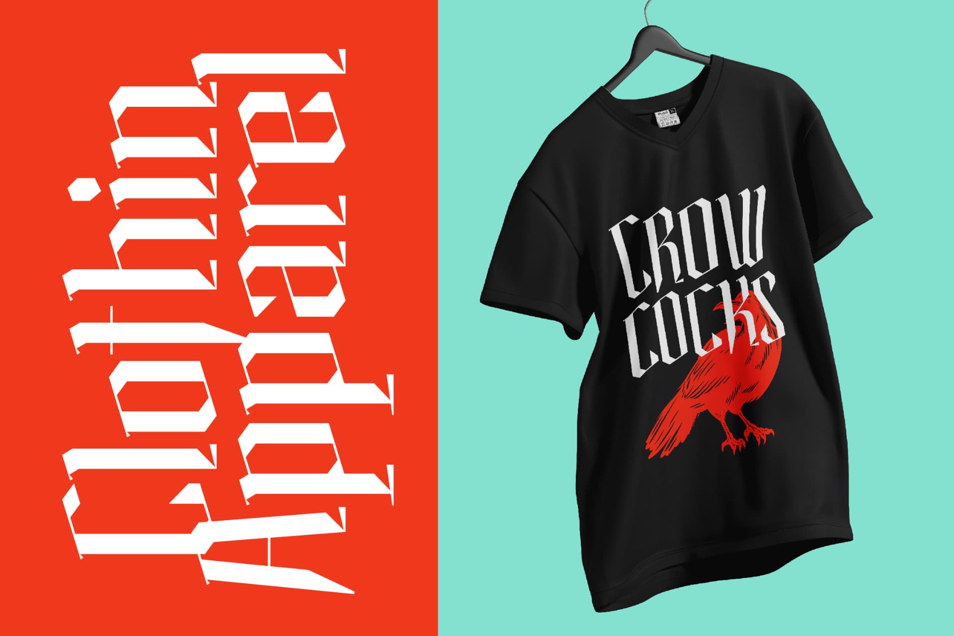 Preview 2 for Helosa - Modern Blackletter Font