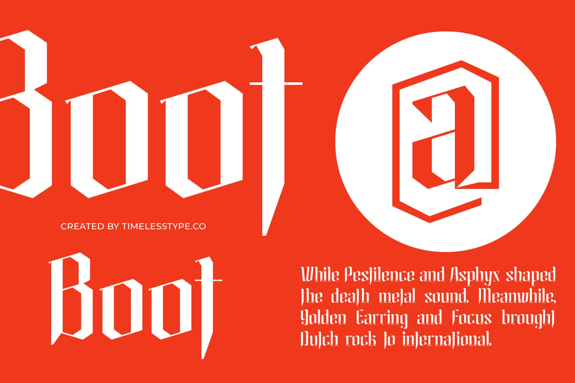 Preview 7 for Helosa - Modern Blackletter Font
