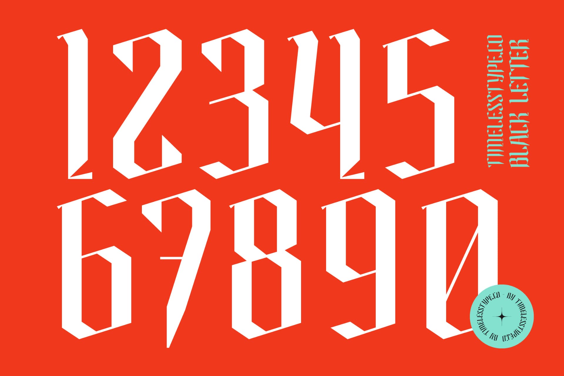 Preview 13 for Helosa - Modern Blackletter Font