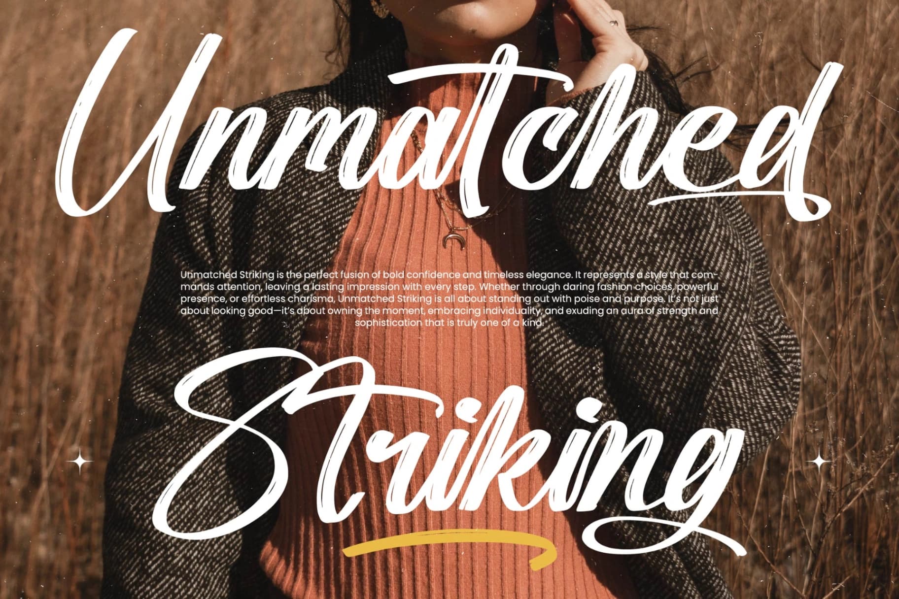 Preview 10 for Standard Vertical - Modern Brush Font