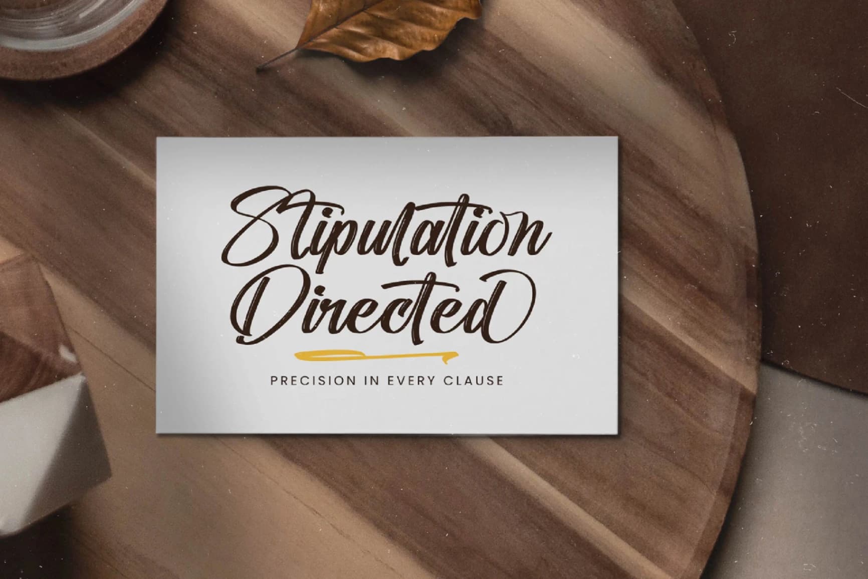 Preview 9 for Standard Vertical - Modern Brush Font