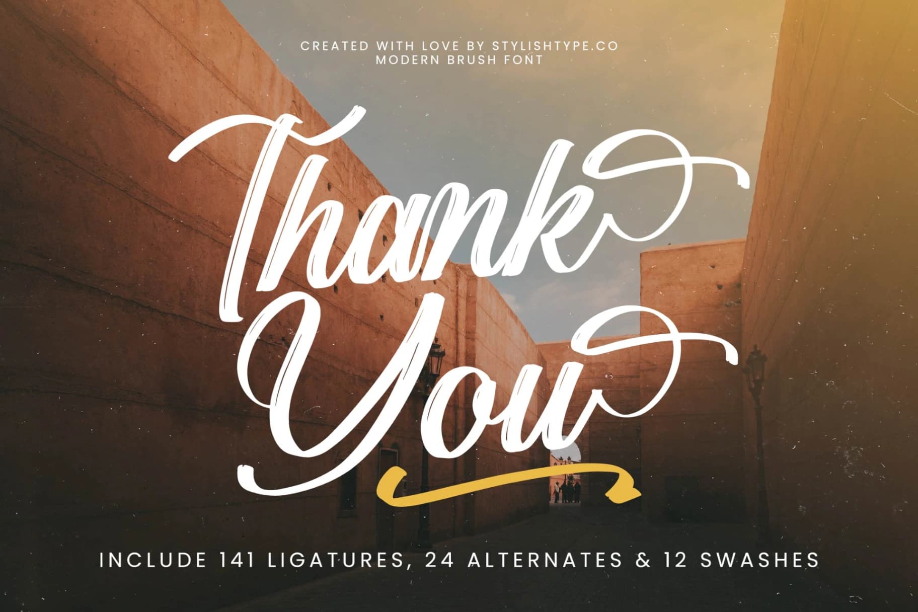 Preview 20 for Standard Vertical - Modern Brush Font