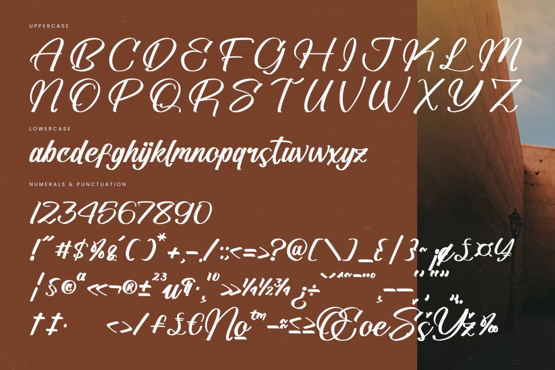 Preview 18 for Standard Vertical - Modern Brush Font