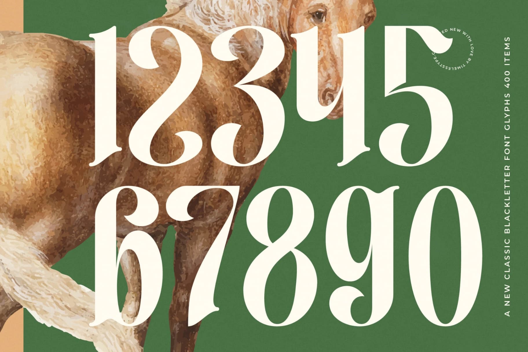 Preview 15 for Aleronk - New Classic Blackletter Font