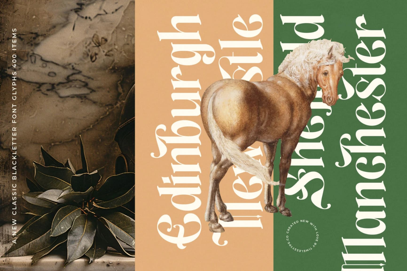 Preview 8 for Aleronk - New Classic Blackletter Font