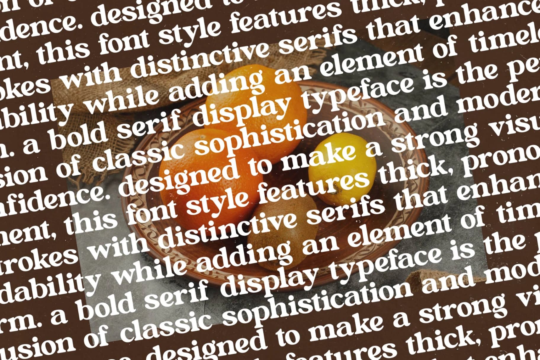 Preview 17 for Bright Rustic - Bold Serif Display Font