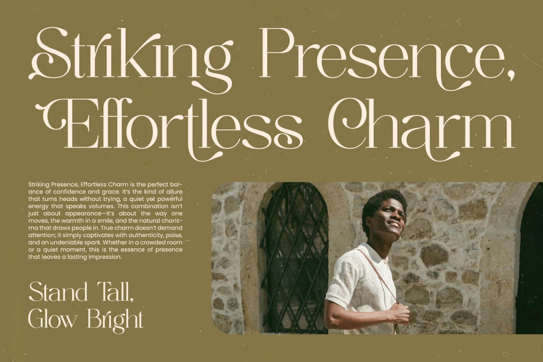 Preview 8 for Agiantie - Tall Serif Display Font