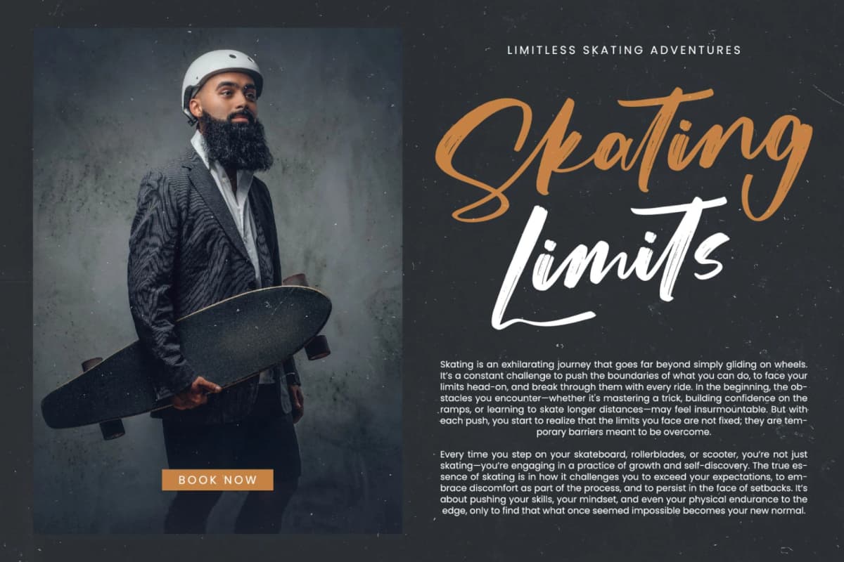 Actively - Modern Brush Font font preview 3