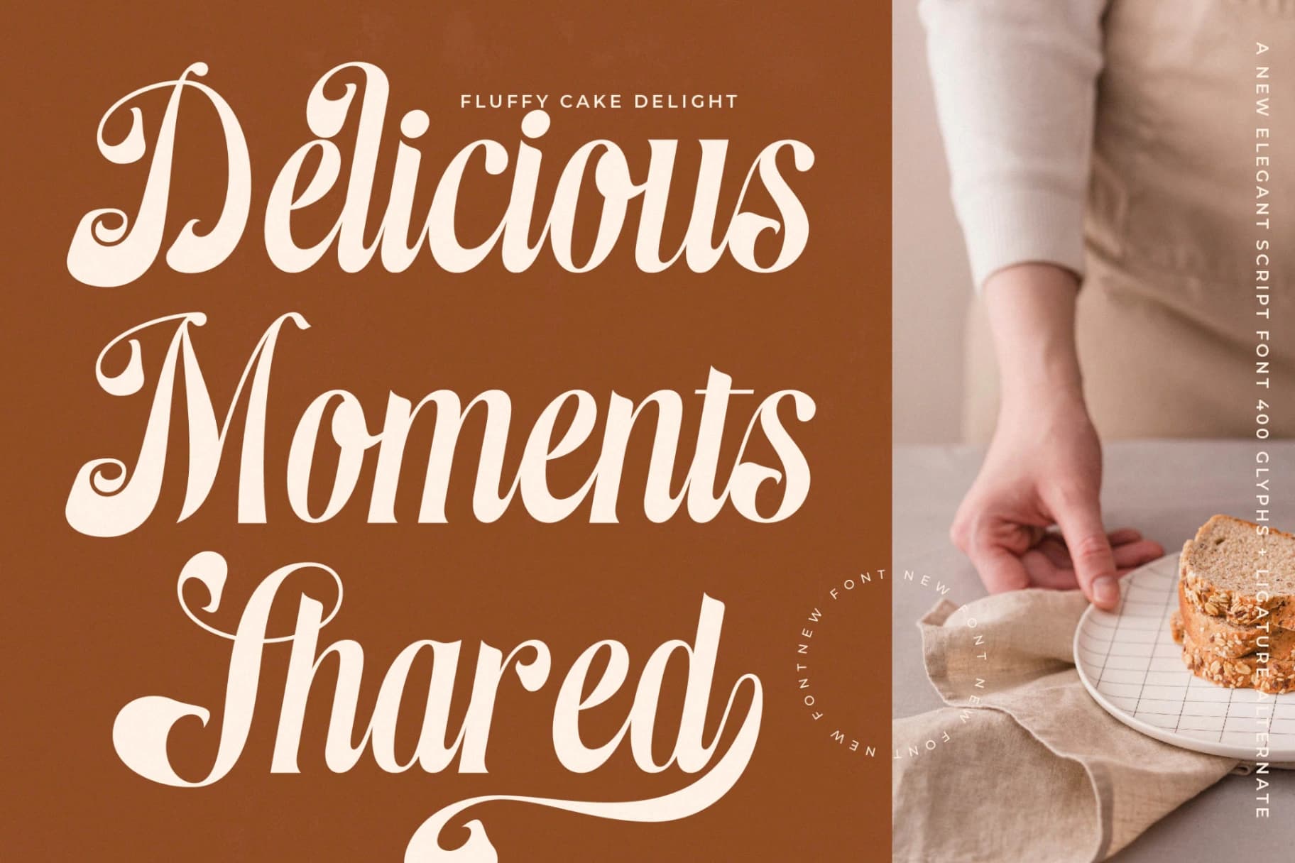 Preview 3 for Hedmesa - Elegant Script Font