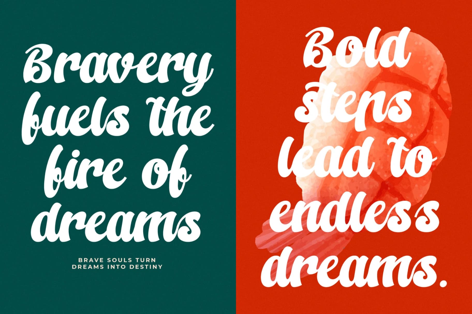 Preview 17 for Kungfu Flame - Modern Bold Calligraphy